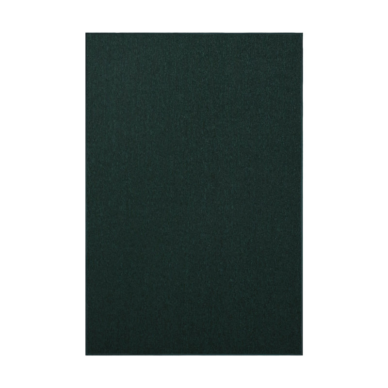 Ebern Designs Amoros Dark Green Indoor/Outdoor Rug Wayfair